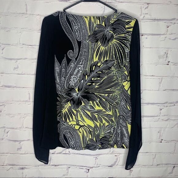 Alfani medium black/yellow top - Picture 4 of 4